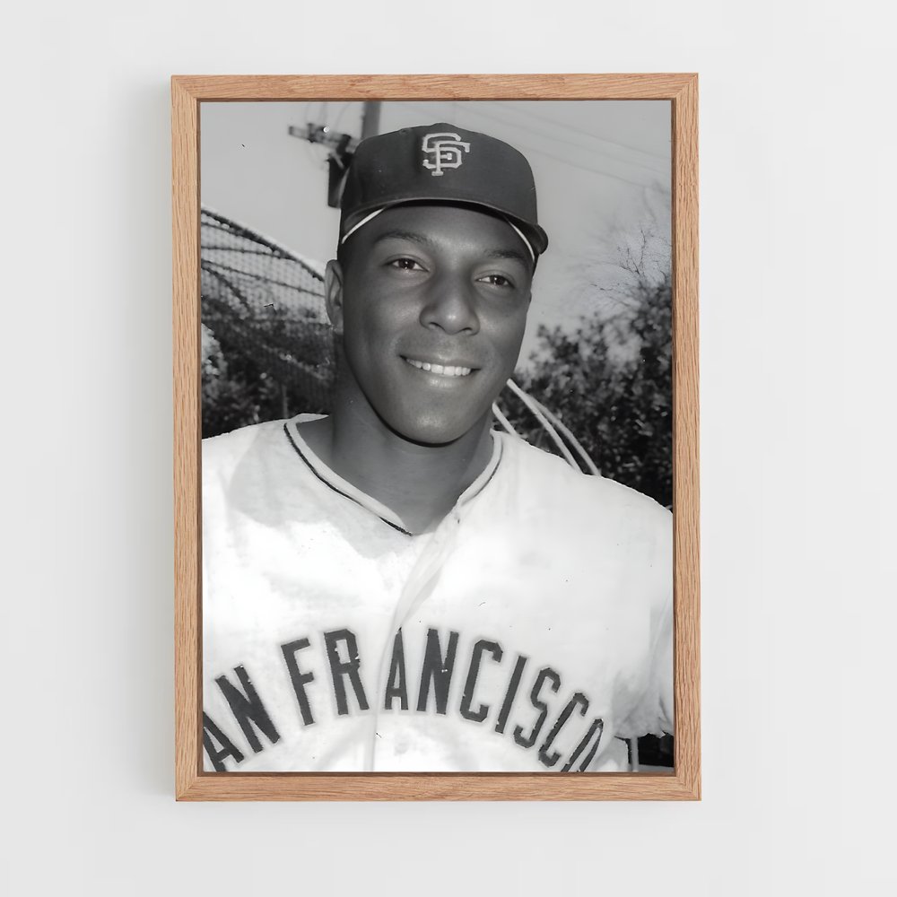 Poster Willie en Action – affiche Baseball (vue 4)